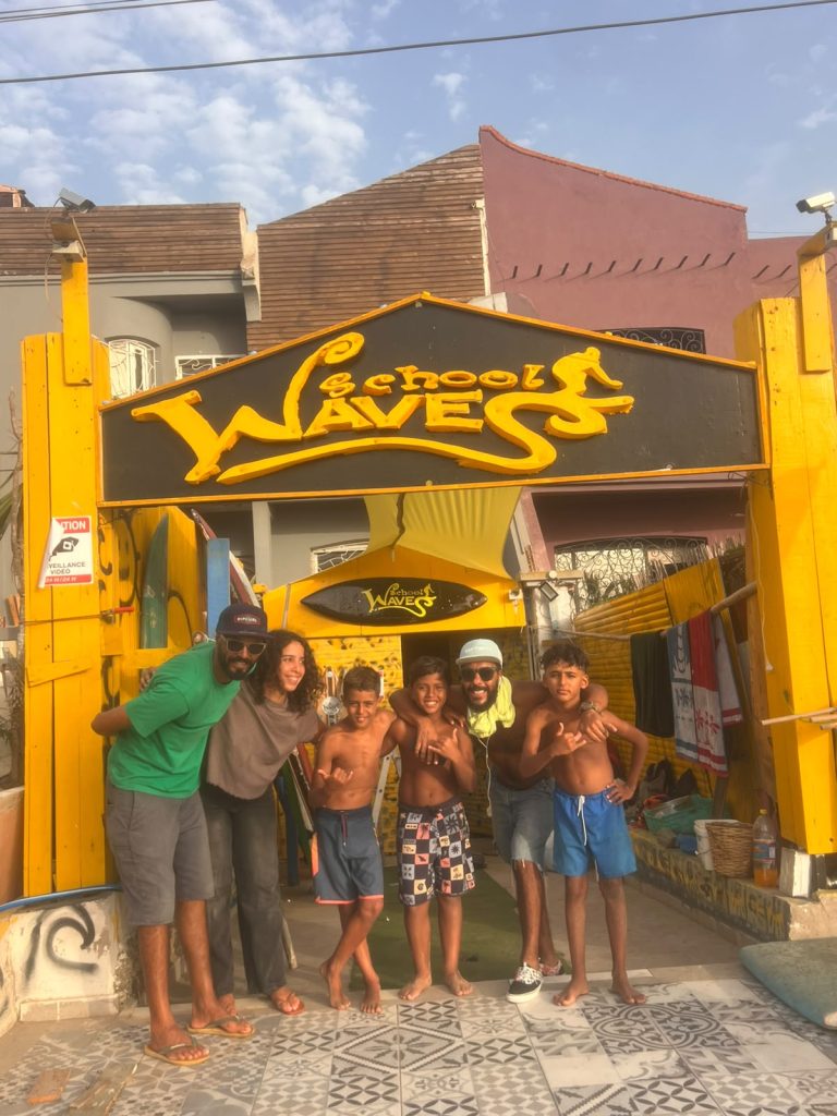 Photo de surf, Wave School Dar Bouazza